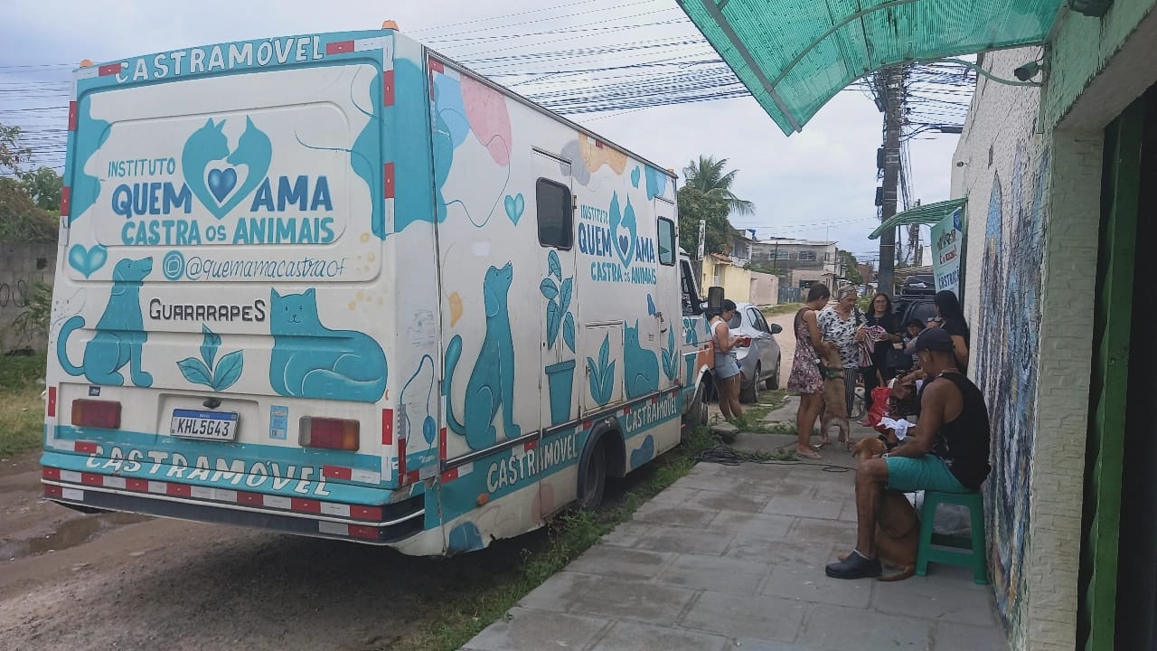 Castramóvel em ação em Guararapes, Pernambuco